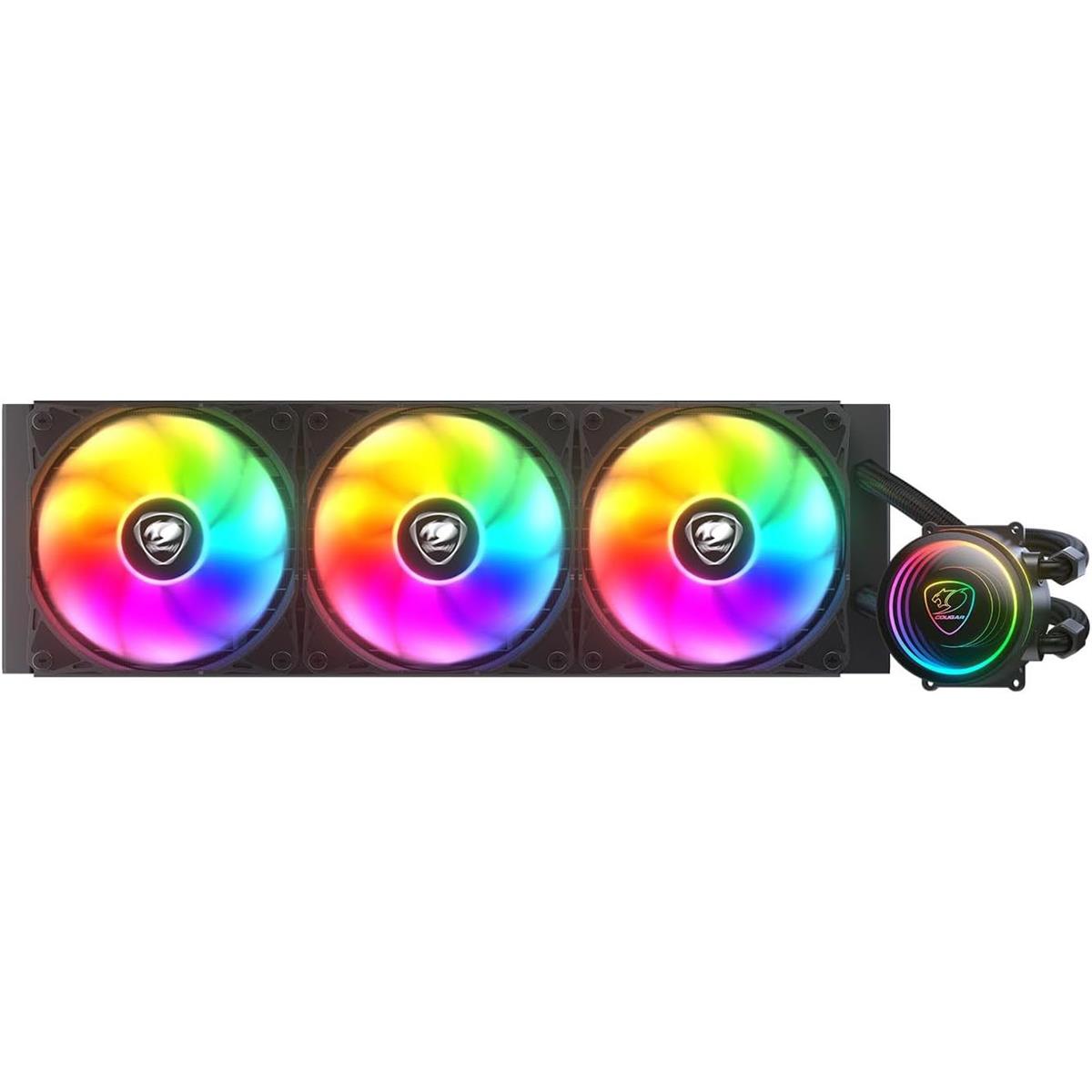 Cougar Poseidon Elite 360 ARGB AIO Liquid CPU Cooler - Black