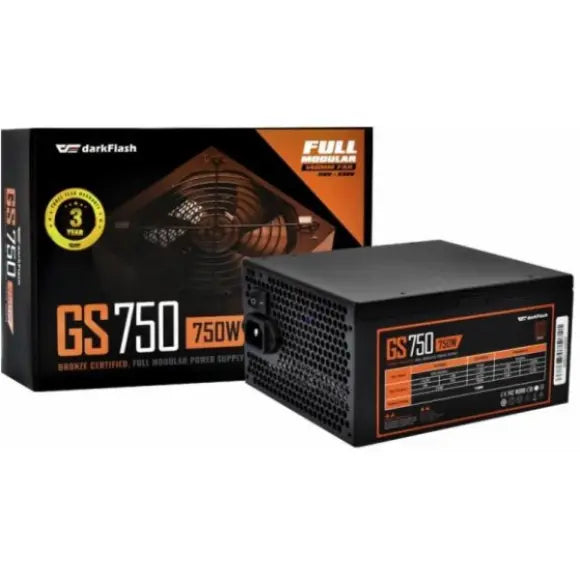 DarkFlash Aigo GS750 750W Bronze 80 Plus Modular Power Supply