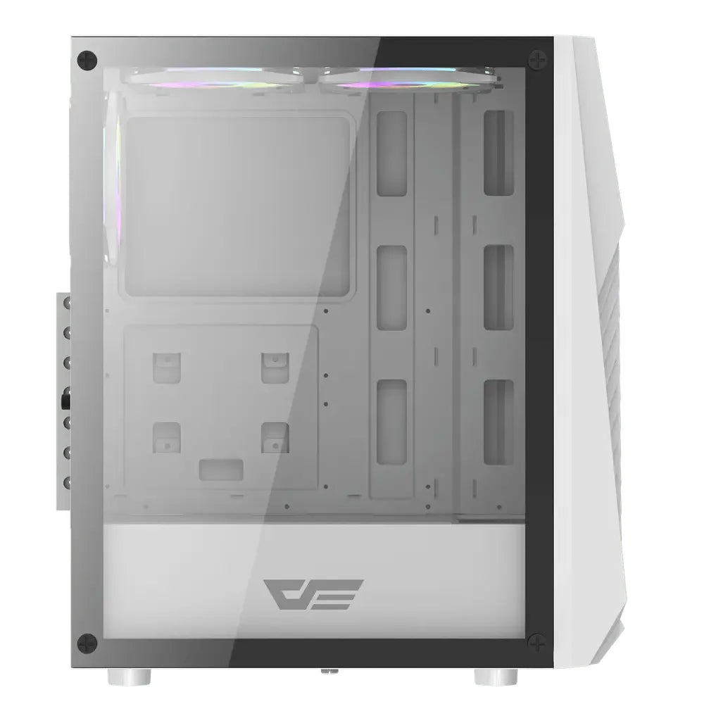 DarkFlash DK150 ATX With 3 ARGB Fans Gaming Case White - PakByte  