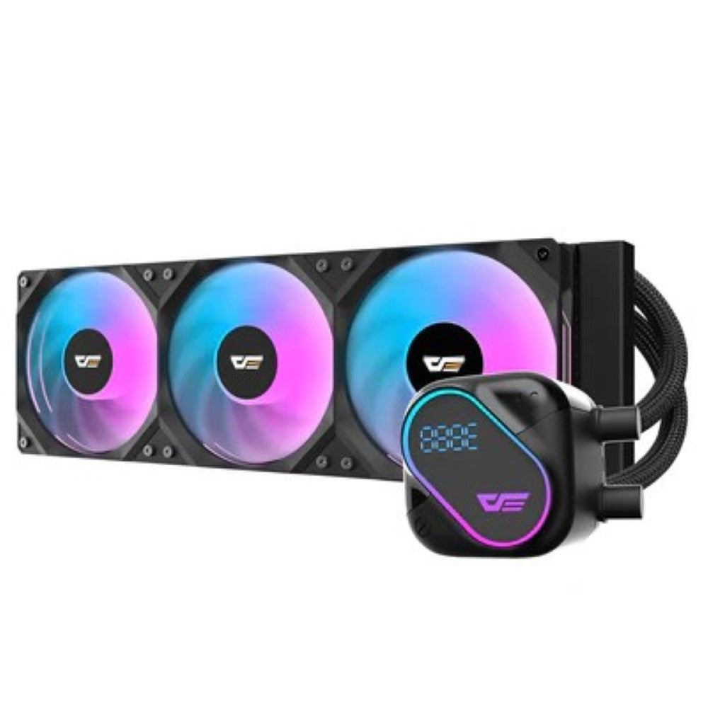 Darkflash Explore DO 360 AIO 360mm Liquid CPU Cooler - Black - PakByte Computers  