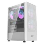 Darkflash A290 ARGB Mid-Tower ATX Gaming Case - White