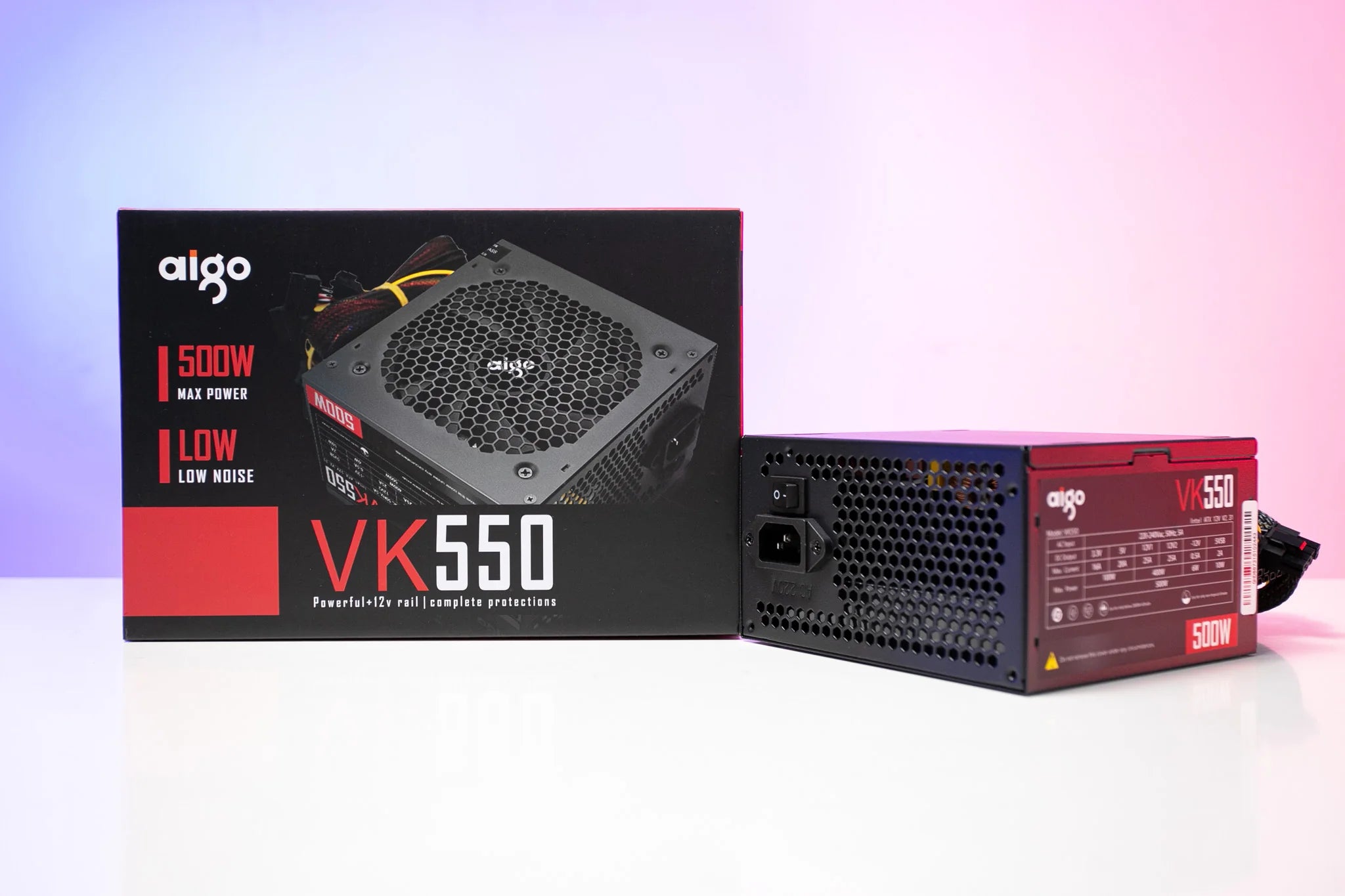 Darkflash AIGO VK550 550 Watt Power Supply - PakByte  