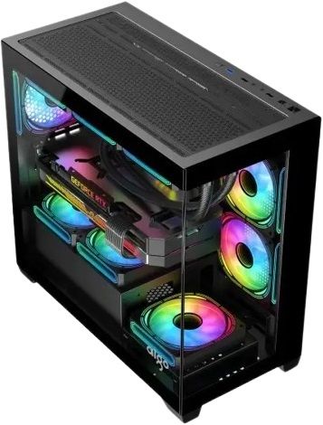 Darkflash C218M Gaming Case Black - PakByte  