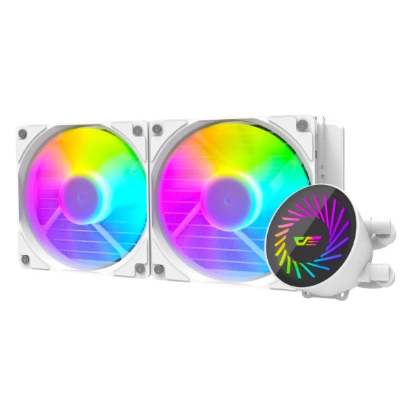 Darkflash DCS240 240MM Liquid Cooler ARGB White