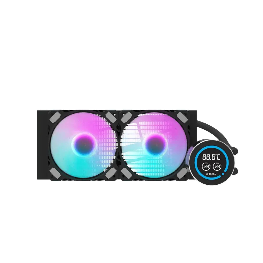 Darkflash DN240D 240MM Liquid Cooler RGB Black - PakByte  