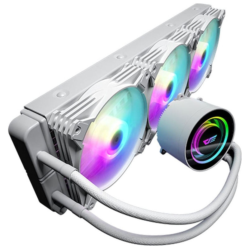 Darkflash DX360 360MM Liquid cooler RGB White - PakByte  