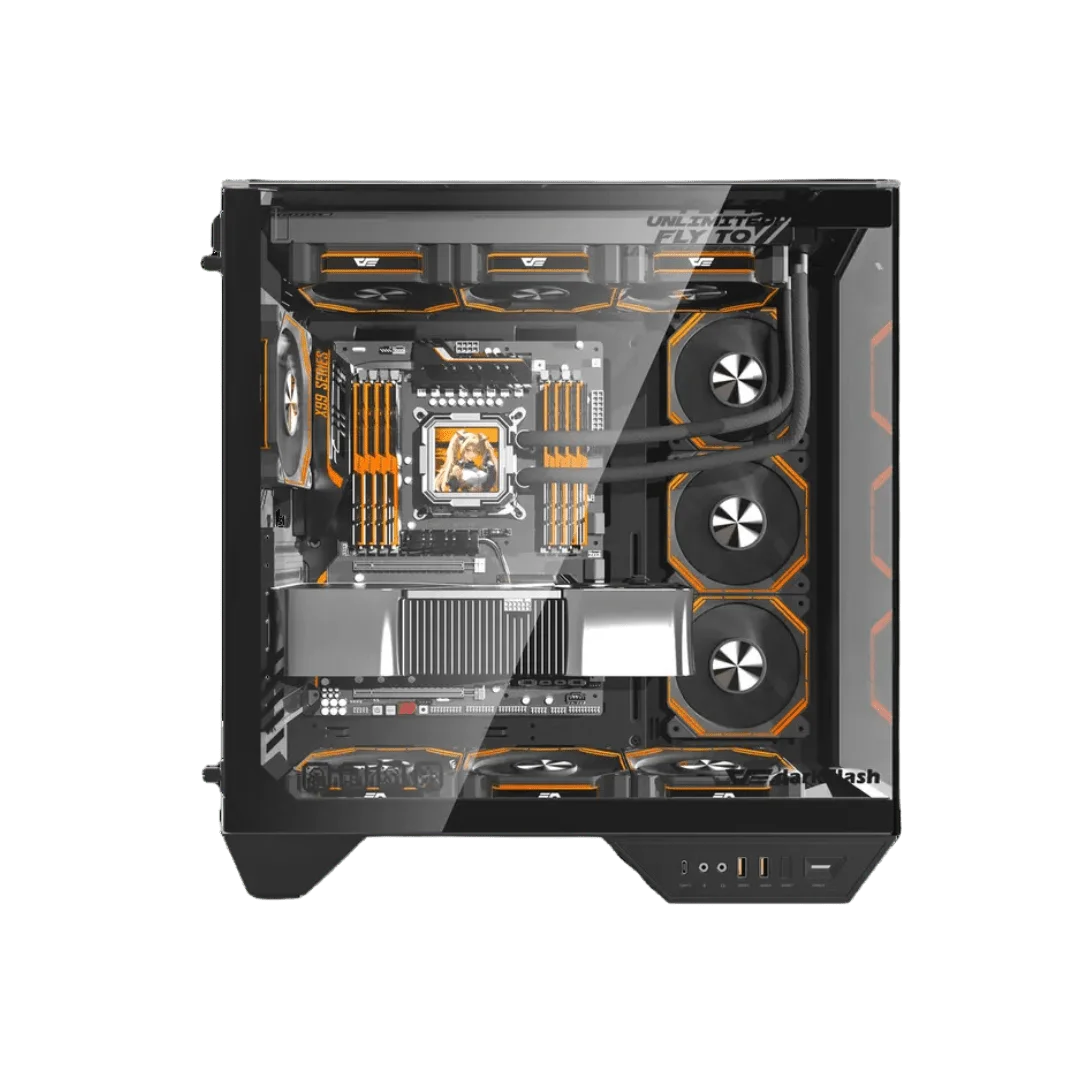 Darkflash DY470 Gaming Case Black - PakByte  