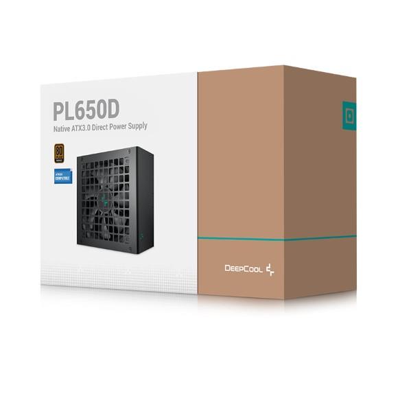 DeepCool PL650D 650W 80 Plus Bronze ATX  Power Supply - PakByte Computers  