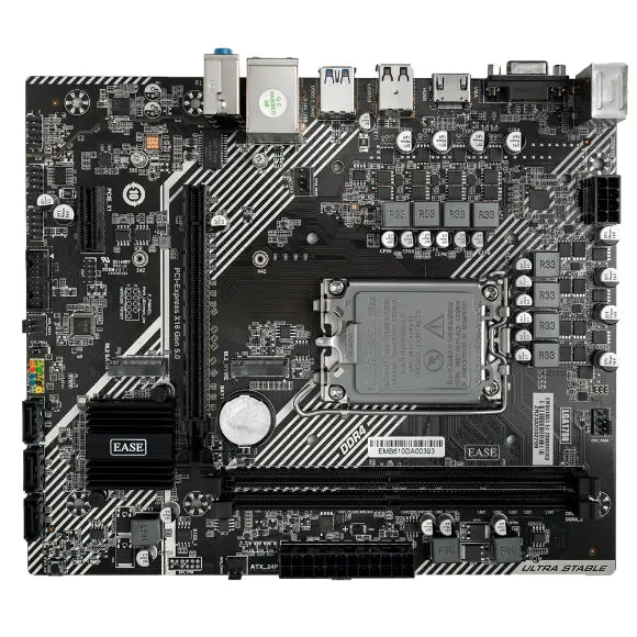 EASE EMB610DA DDR4 LGA1700 Motherboard - PakByte Computers 