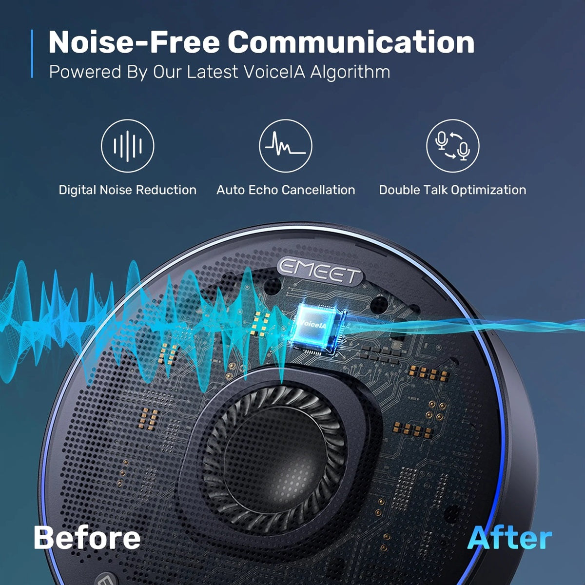 EMEET OfficeCore M3 Bluetooth Speakers - EasySkins, Inc. 