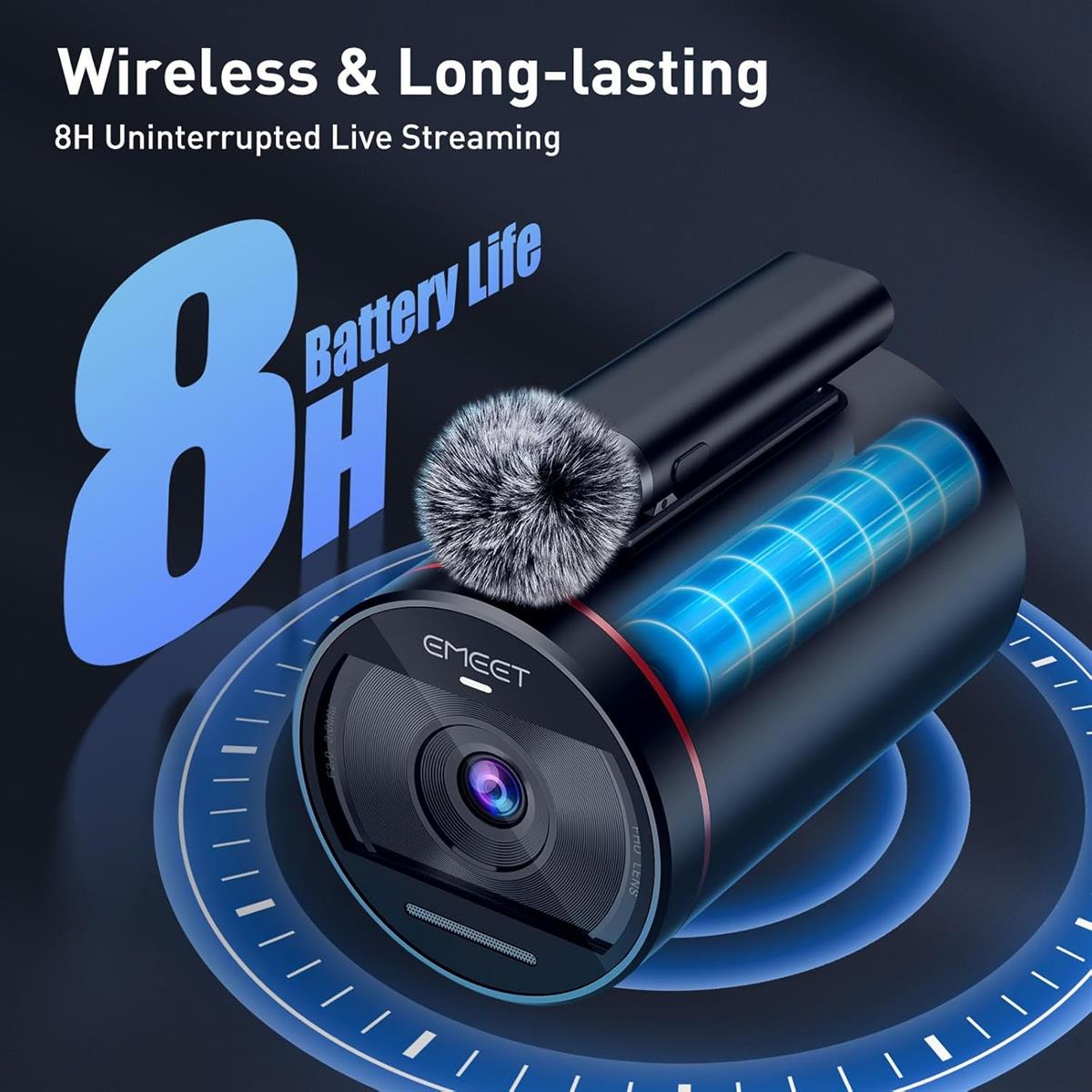 EMEET StreamCam One Wireless Streaming Camera - EasySkins, Inc 
