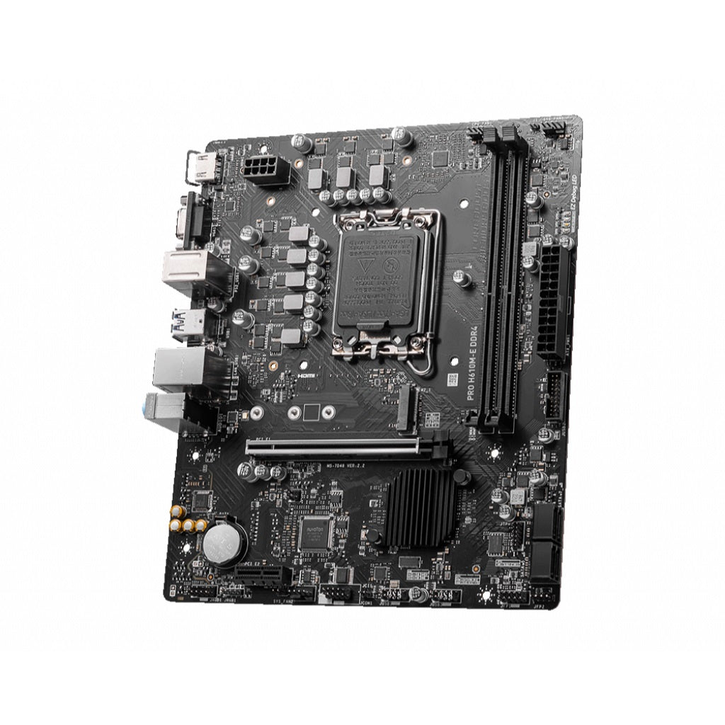 MSI PRO H610M-E DDR4 Intel 12th Gen microATX Motherboard