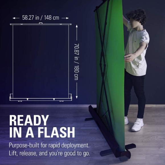 Elgato Green Screen for Streaming Video Conferencing - PakByte Computers 