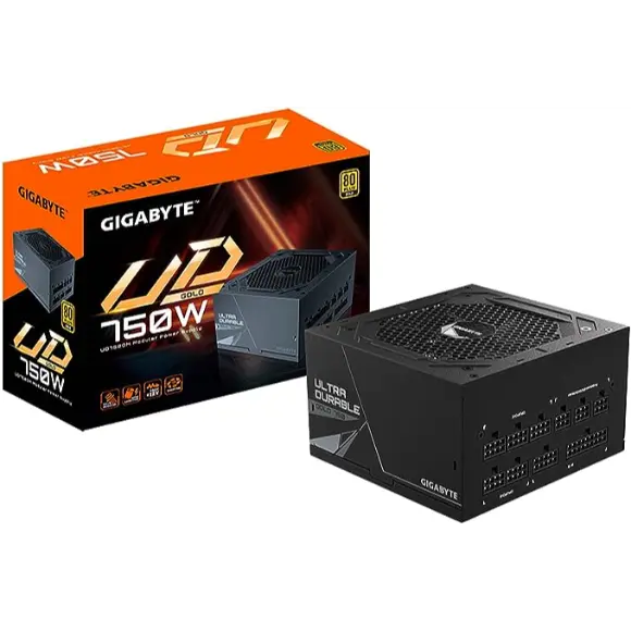 GIGABYTE GP-UD750GM 750W 80 Plus Gold Certified Fully Modular Power Supply