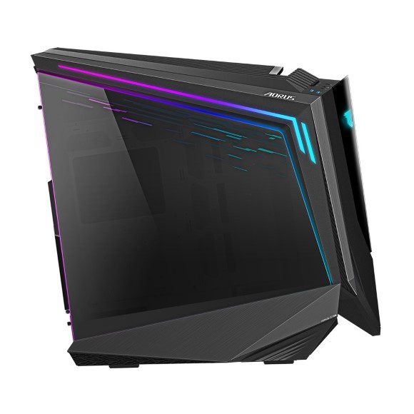 GIGABYTE GB-AC700G Glass ATX Full Tower Gaming Casing - Black