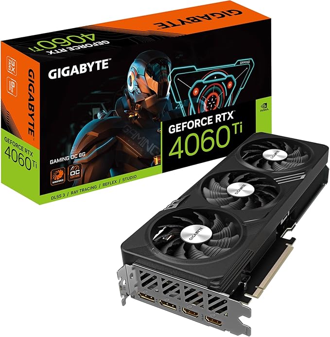GIGABYTE GeForce RTX™ 4060 Ti GAMING OC 8G Graphics Card - PakByte Computers 