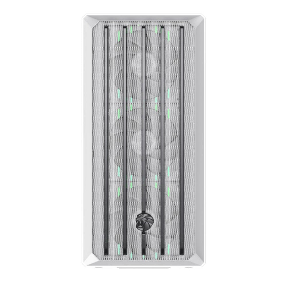 GameMax CLAW 460 Mid Tower Where Air Moves With Style Gaming Case – White