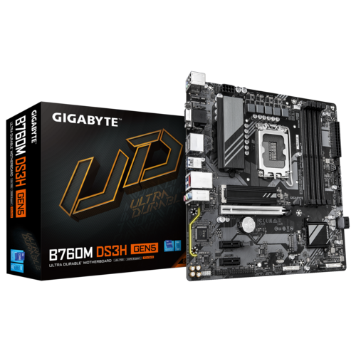 Gigabyte B760M DS3H WIFI6E Gen 5 DDR5 Motherboard