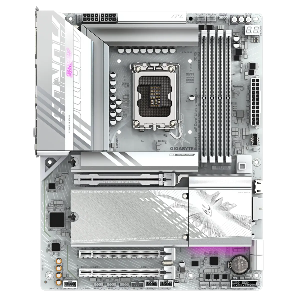 GIGABYTE MB INTEL B860 AORUS ELITE  WIFI7 ICE DDR5 Motherboard