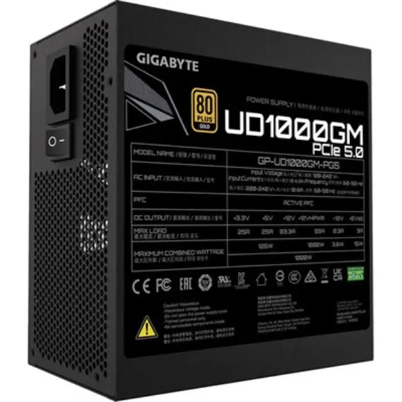Gigabyte UD1000GM PG5 80 PLUS Gold Certified Power Supply