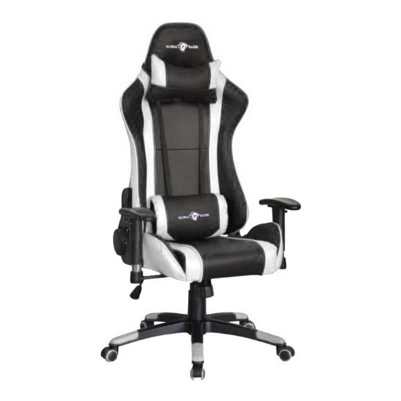 Global Razer Gaming Chair (White) - PakByte Computers 