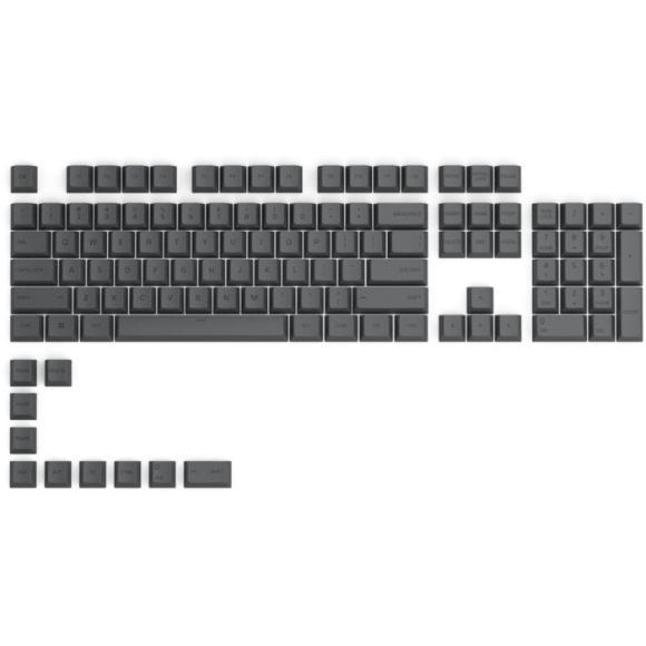 Glorious GPBT Keycaps, PBT Keycap Set, Black Ash - PakByte Computers 