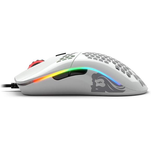 Glorious Model O- (Minus) Gaming Mouse, Glossy White (GOM-GWHITE) - PakByte Computers 