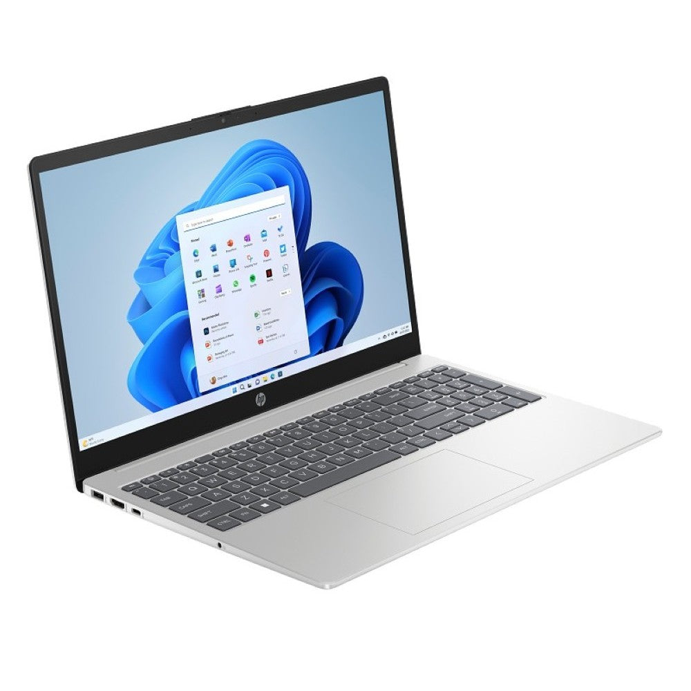 HP 15-FD0361TU Laptop 13th Gen Core i5-1334U, 8GB DDR4, 512GB SSD, Intel Iris Xe Graphics, 15.6″ FHD, Windows 11 Home, Natural Silver - PakByte Computers  