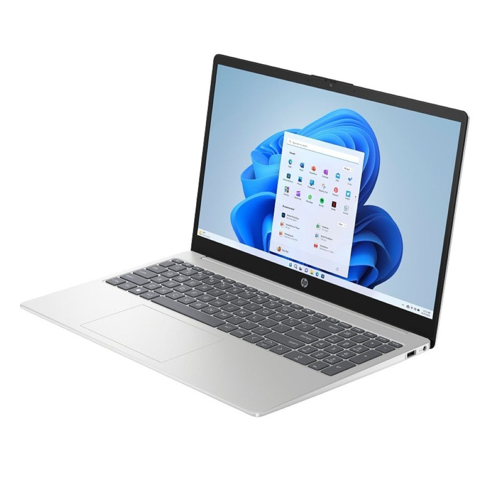 HP 15-FD0361TU Laptop 13th Gen Core i5-1334U, 8GB DDR4, 512GB SSD, Intel Iris Xe Graphics, 15.6″ FHD, Windows 11 Home, Natural Silver - PakByte Computers  