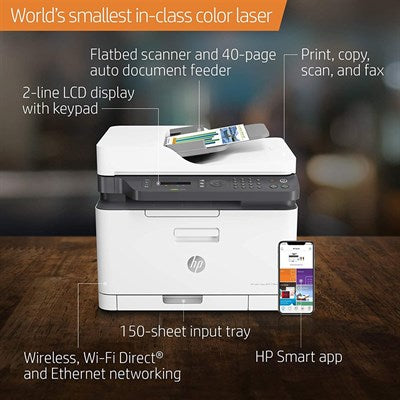 HP MFP 179FNW Color Laser Printer - PakByte Computers  