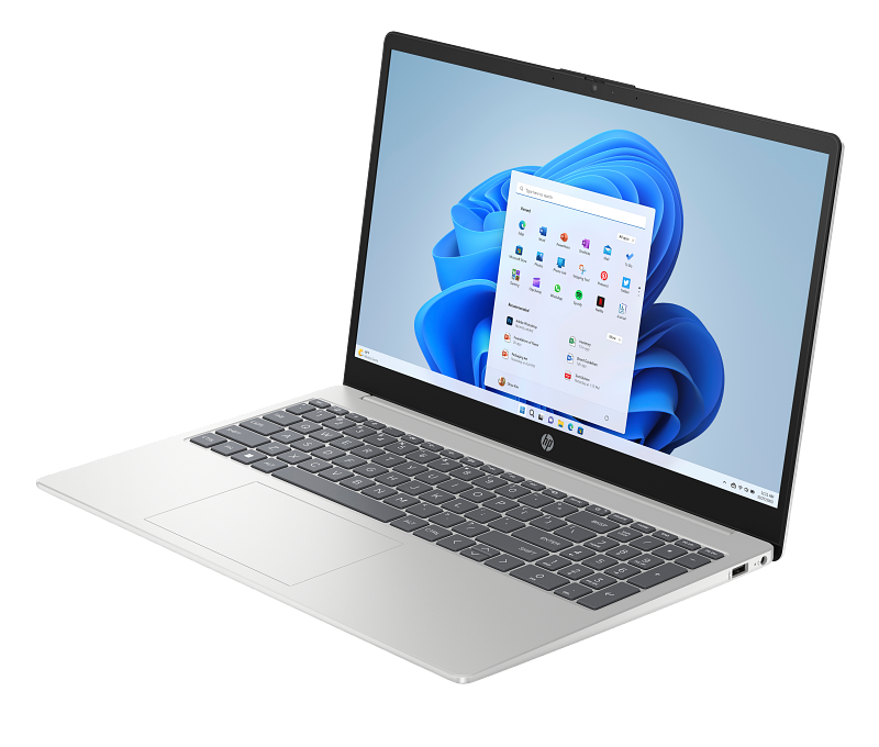 HP Laptop 15-FD0358TU | Intel® Core™ i7-1355U, 8GB RAM DDR4, 512 GB M.2 SSD, 15.6" FHD Display, Backlit, Windows 11 Home, Natural silver - PakByte Computers  