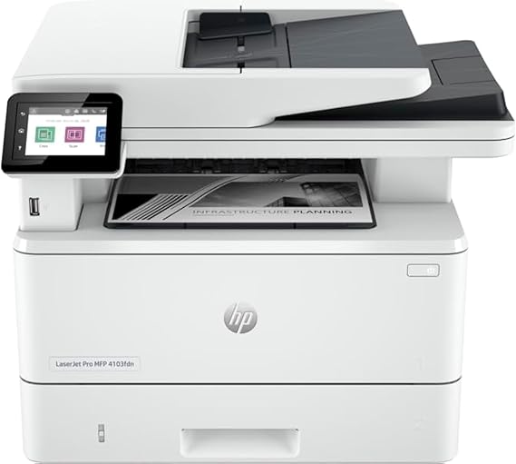 HP MFP 4103FDN LaserJet Pro Printer - PakByte Computers  