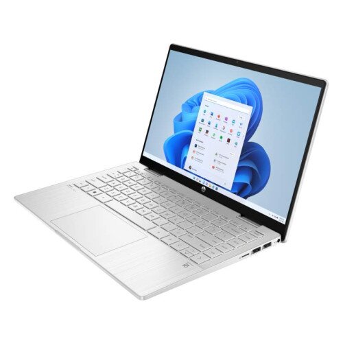 HP PAVILION X360 14-EK0053TU Laptop Intel Core i5-1235U,8GB DDR4 ,512GB ,Intel Iris Xe ,14 FHD - Natural Silver - PakByte Computers  