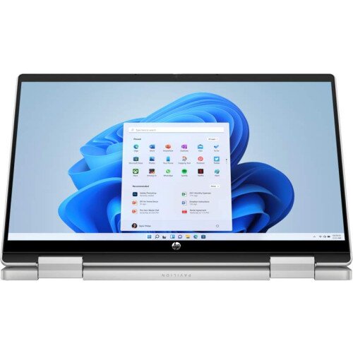 HP PAVILION X360 14-EK0053TU Laptop Intel Core i5-1235U,8GB DDR4 ,512GB ,Intel Iris Xe ,14 FHD - Natural Silver - PakByte Computers  