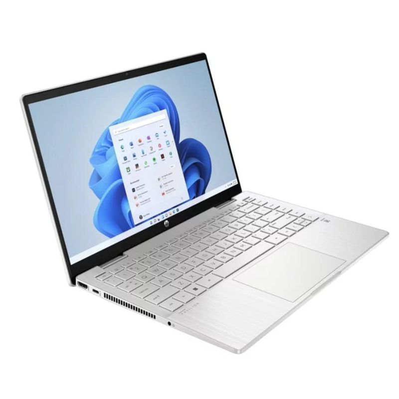 HP Pavilion x360 Laptop 14-ek1056TU | 13th Gen Core i7 1355u Processor - Natural Silver - PakByte Computers  