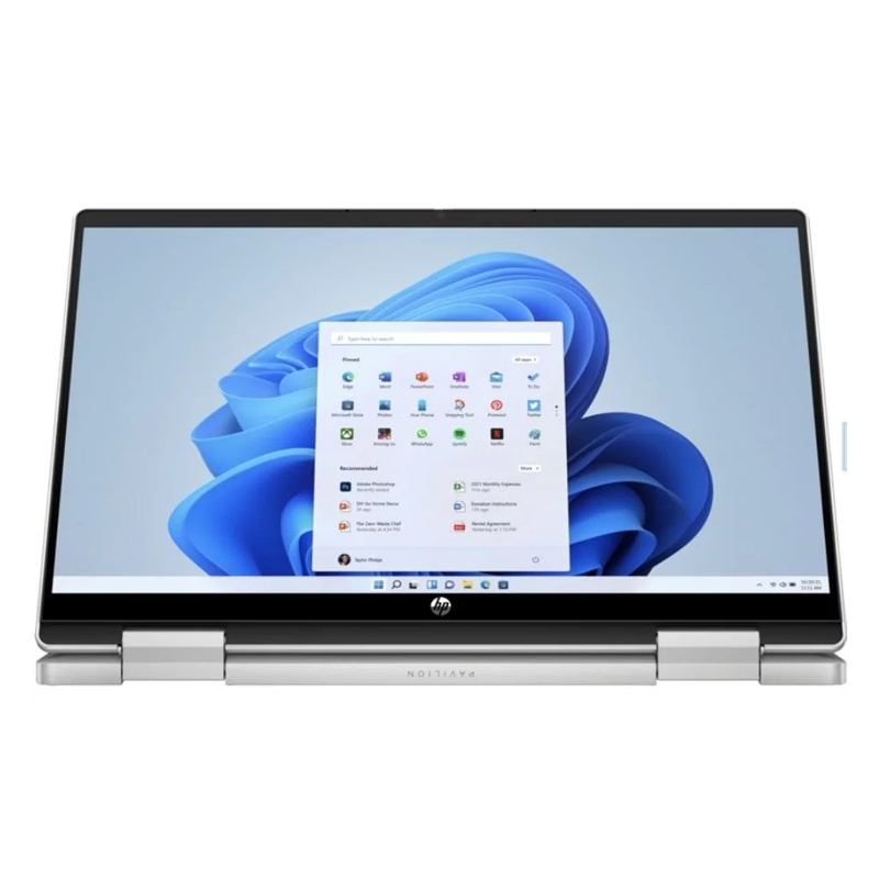 HP Pavilion x360 Laptop 14-ek1056TU | 13th Gen Core i7 1355u Processor - Natural Silver - PakByte Computers  