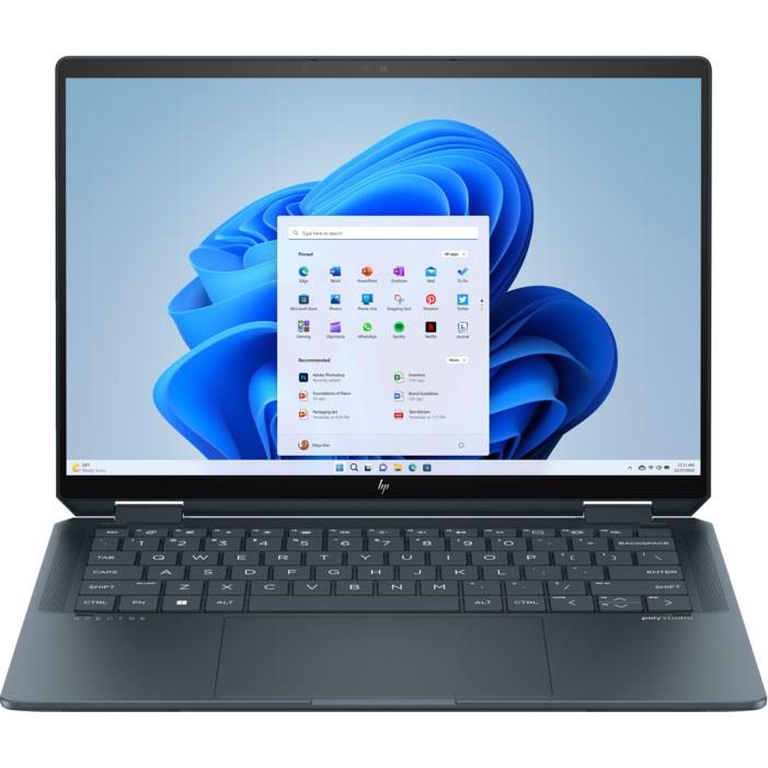 HP Spectre x360 14-EU0085TU Series-1 Intel Core Ultra 7 155H (3.8 GHz) 16GB LPDDR5X RAM 1TB SSD 14.0″ 3K UWVA OLED Display - Slate blue aluminum - PakByte Computers  
