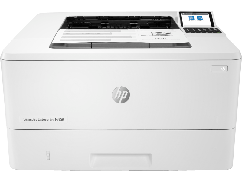 HP LaserJet Enterprise M406DN Auto duplex, Monochrome Printer - PakByte Computers  