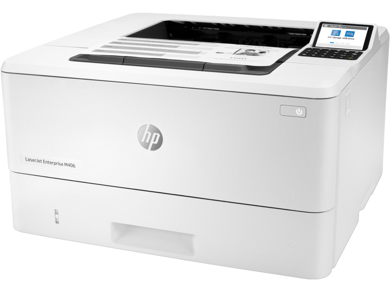HP LaserJet Enterprise M406DN Auto duplex, Monochrome Printer - PakByte Computers  
