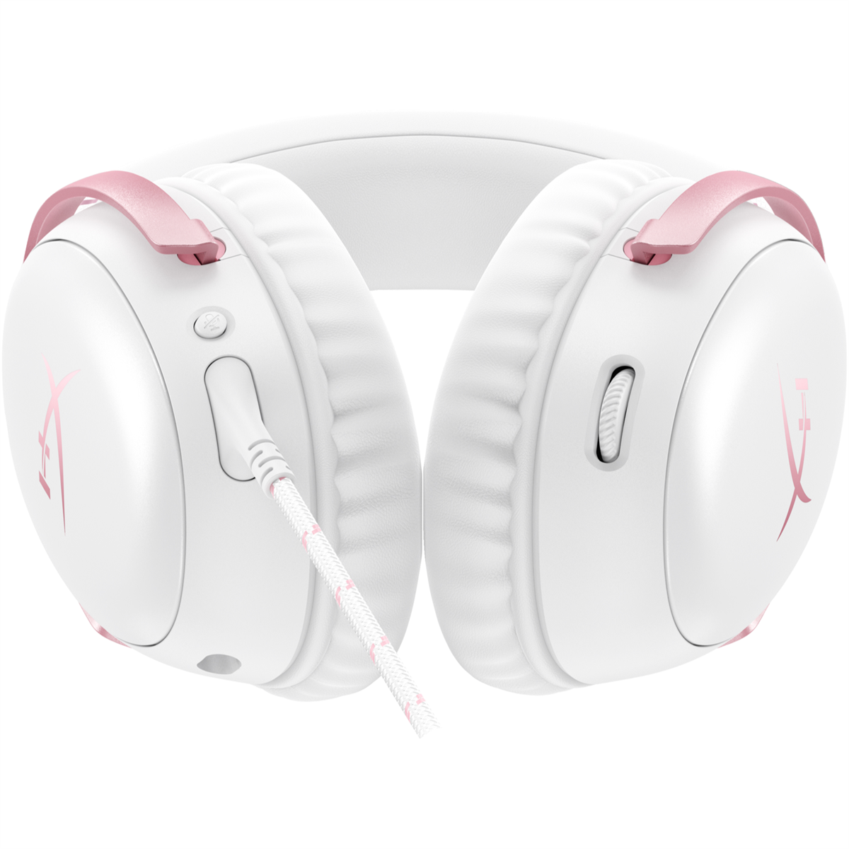 HyperX Cloud 3 Wired Gaming Headset – White/Pink - PakByte Computers  
