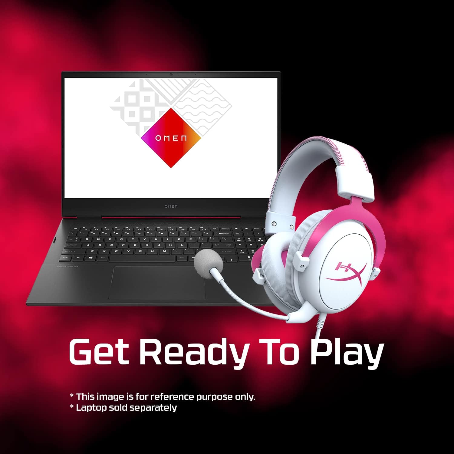 HyperX Cloud 2 - Gaming Headset, 7.1 Virtual Surround Sound - White/Pink