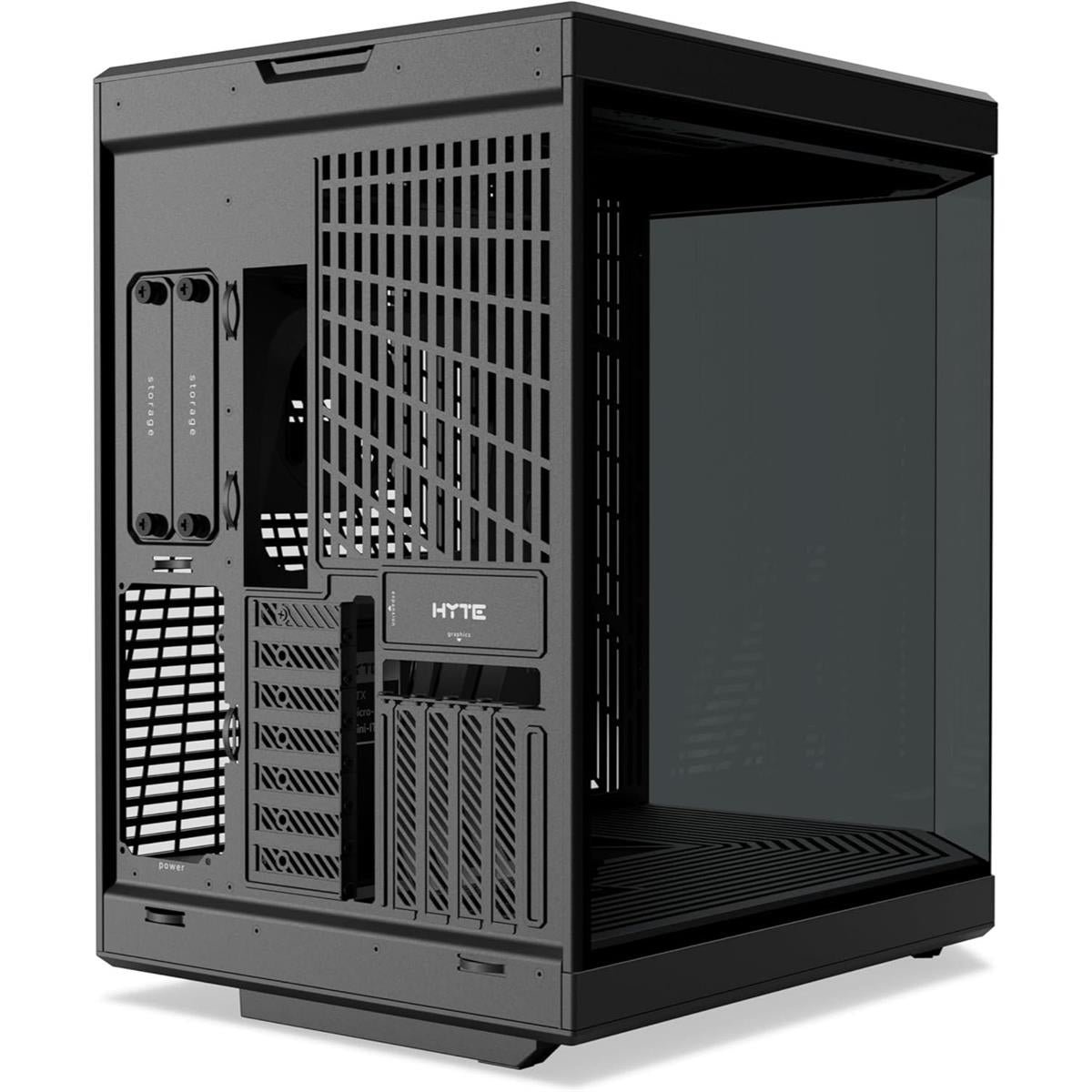 Hyte Y70 Modern Aesthetic Mid-Tower ATX Gaming Case - Black - EasySkins, Inc 