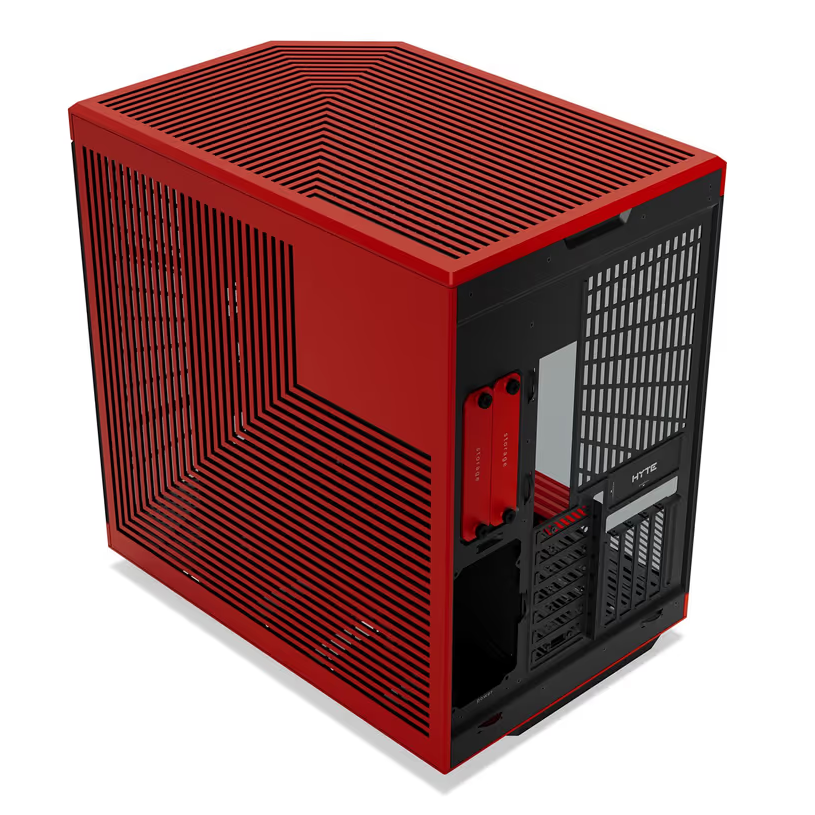 Hyte Y70 Touch Infinite Modern Aesthetic Mid-Tower ATX Gaming Case With LCD Screen - Black Cherry - PakByte  