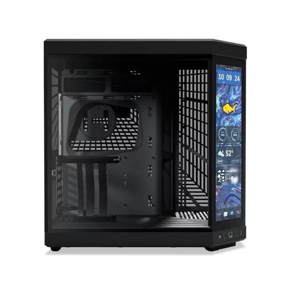 Hyte Y70 Touch Infinite Modern Aesthetic Mid-Tower ATX Gaming Case  - Black - EasySkins, Inc. 