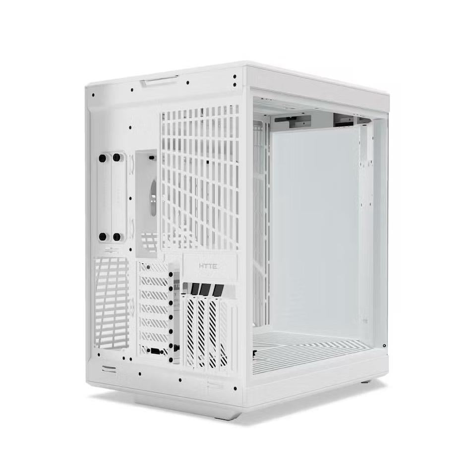 Hyte Y70 Touch Infinite Modern Aesthetic Mid-Tower ATX Gaming Case with LCD Screen - White - PakByte  