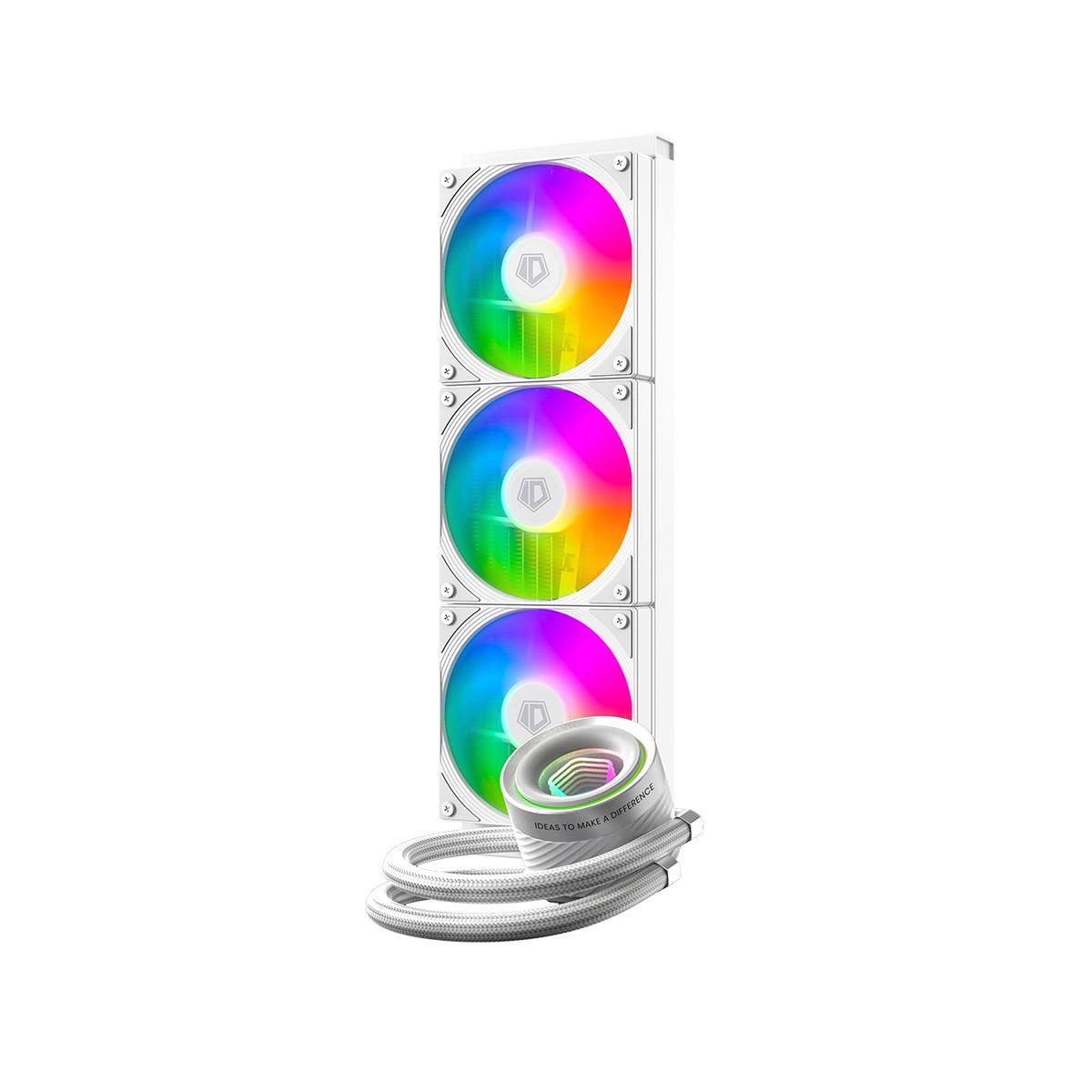 ID-Cooling FX360 INF White ARGB AIO 360mm Liquid CPU Cooler - PakByte Computers  
