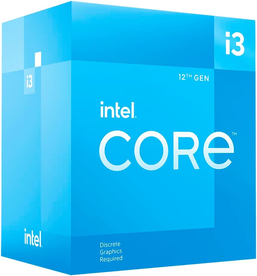 Intel Core i3-12100F Desktop Processor - Boxed