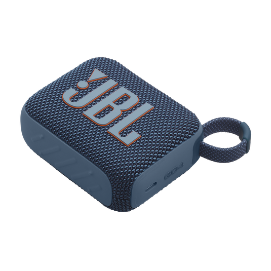 JBL Go 4 Portable Waterproof Speaker - Blue