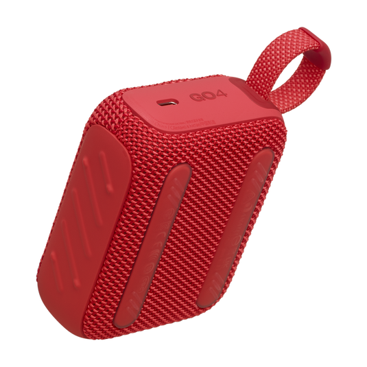 JBL Go 4 Portable Waterproof Speaker - Red