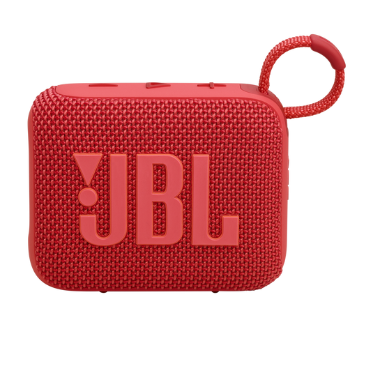JBL Go 4 Portable Waterproof Speaker - Red